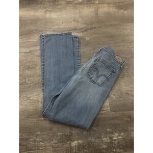 Levi's Classic Blue Denim Jeans 515 Bootcut 6 L/C